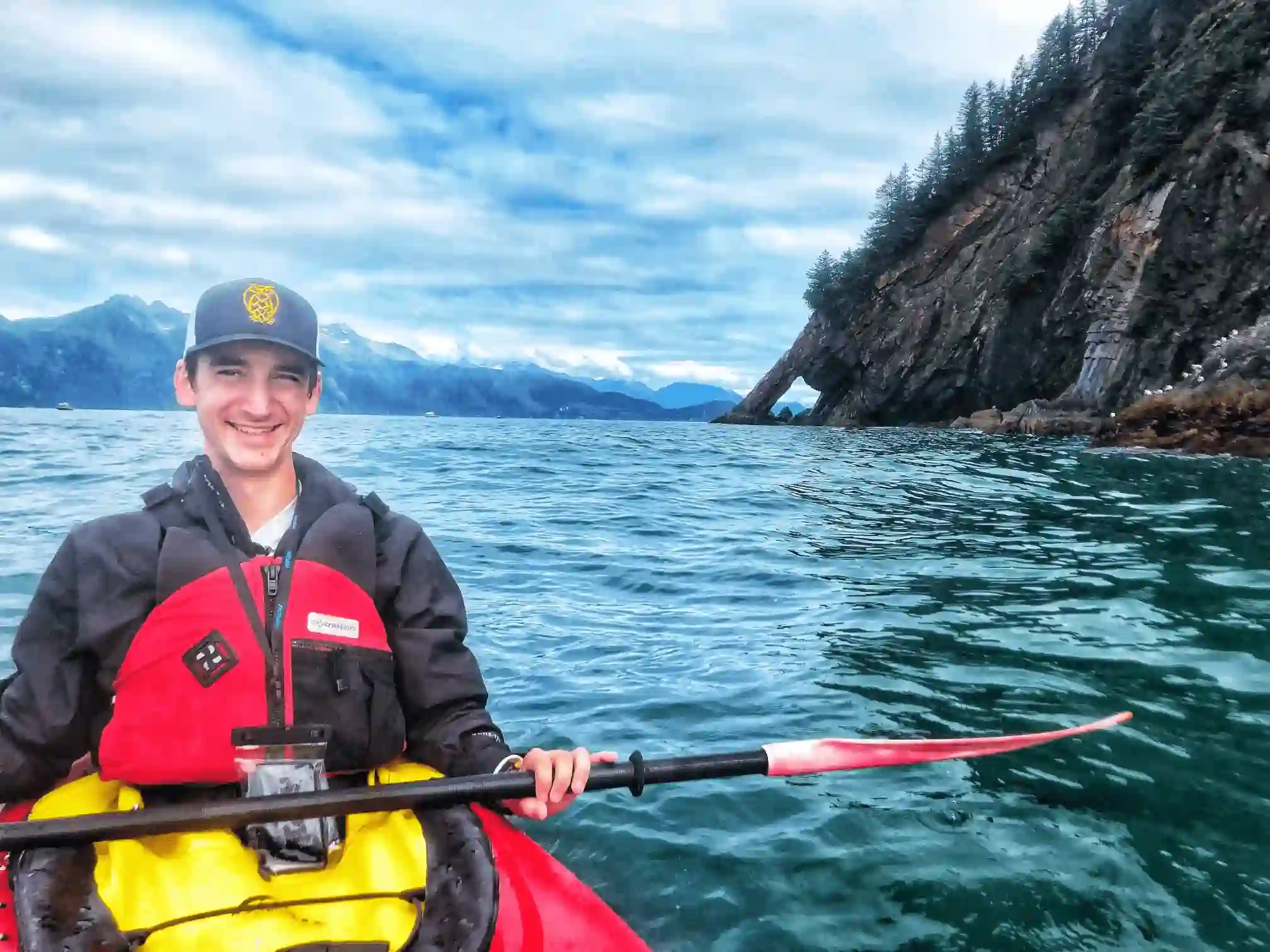 dan mcdade photo on a kayak